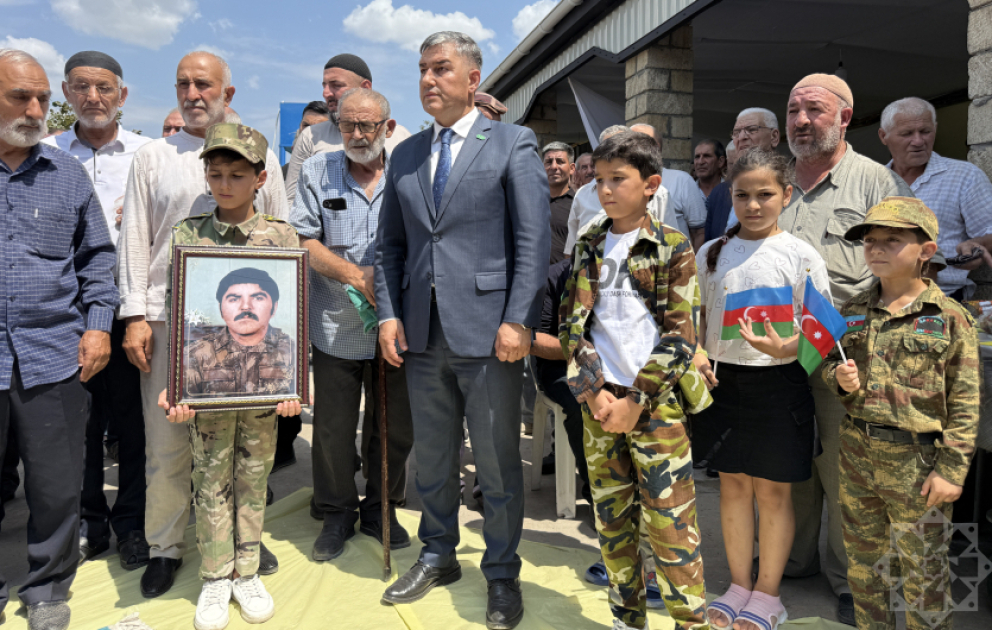 В Имишли состоялась церемония прощания с шехидом Первой Карабахской войны Муршудом Наримановым, считавшимся пропавшим без вести