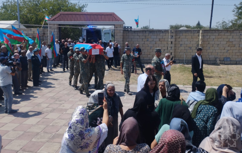 Birinci Qarabağ müharibəsinin itkin şəhidi Vaqif Məhərrəmov Neftçalada torpağa tapşırılıb