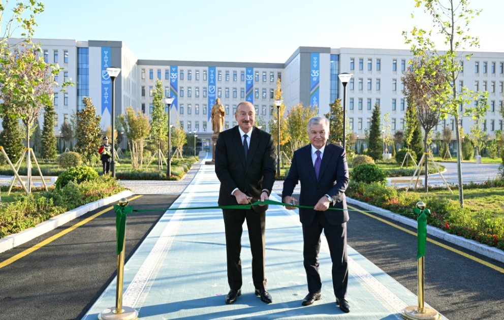 L'Université pédagogique nationale Nizami Gandjavi a été inaugurée à Tachkent
