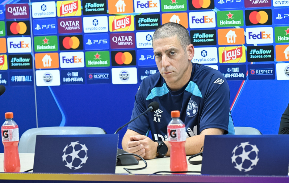 “Hapoel”in baş məşqçisi: “Sabah"ın heyətində əla futbolçular var