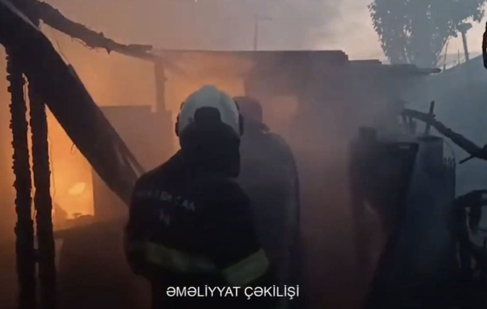 Bakıda yanğın baş verib, 1 nəfər ölüb
