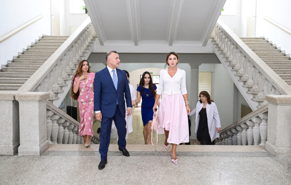 First Vice-President Mehriban Aliyeva visited Scientific Research Institute of Pediatrics