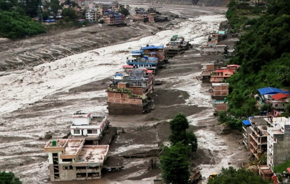 Nepalda daşqın nəticəsində ölənlərin sayı 626-ya çatıb YENİLƏNİB