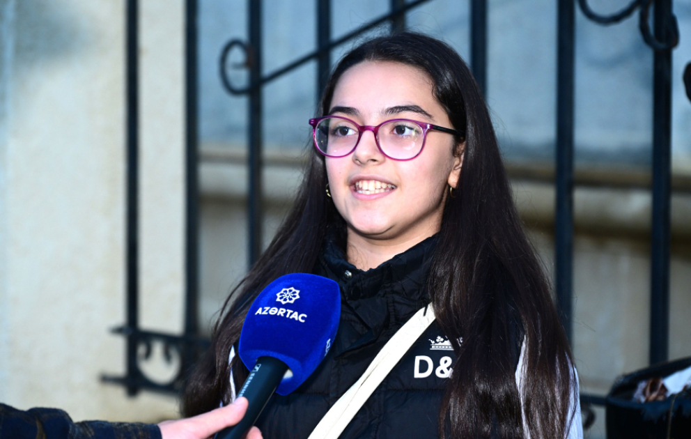 Ağdamın 12 yaşlı yeni sakini: Çox xoşbəxtəm ki, Qarabağ torpağında yaşayacağam