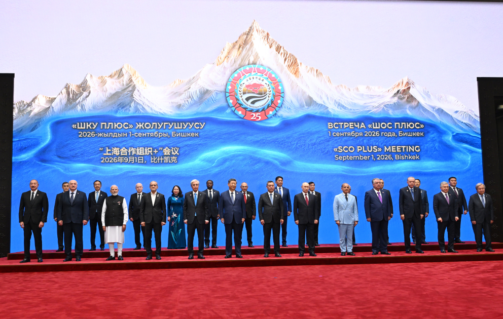 President Ilham Aliyev addressed SCO Plus format meeting