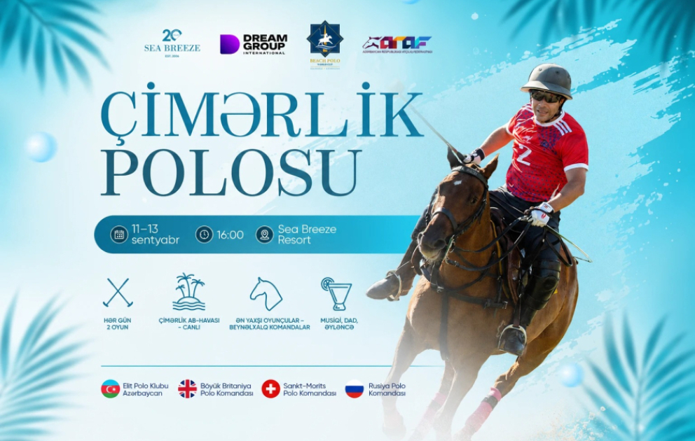 “Sea Breeze”də çimərlik polosu üzrə beynəlxalq turnir keçiriləcək