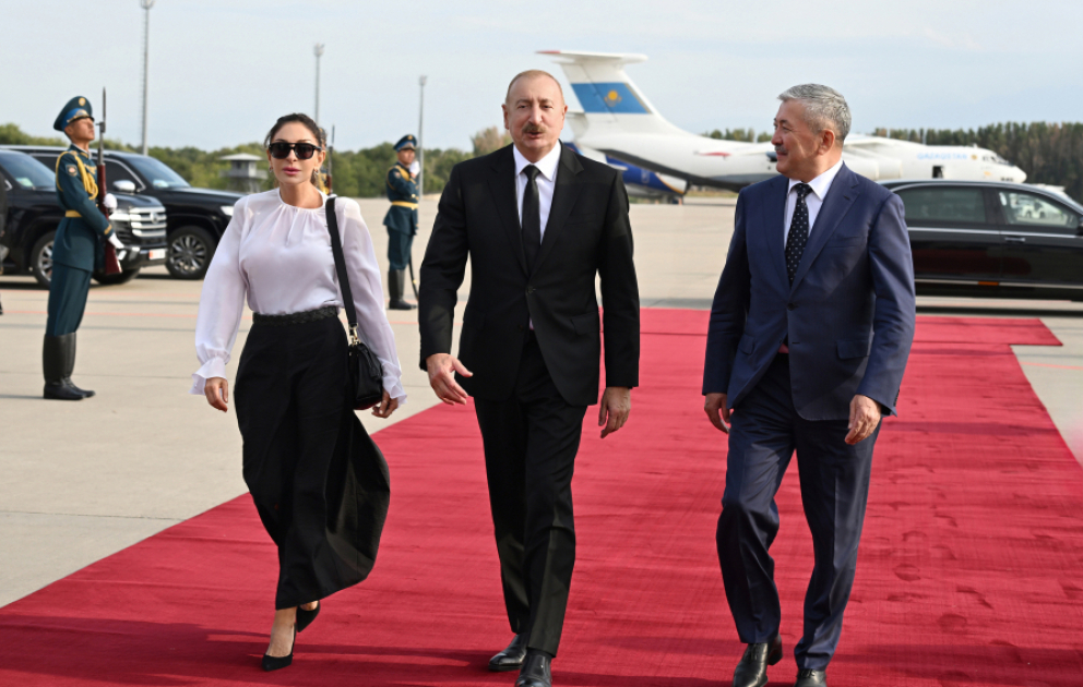 President Ilham Aliyev concluded visit to Kyrgyzstan