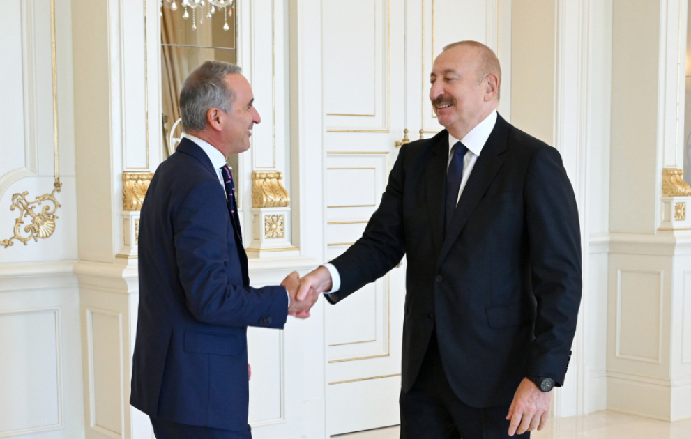 Prezident İlham Əliyev ATƏT Parlament Assambleyasının prezidentini qəbul edib