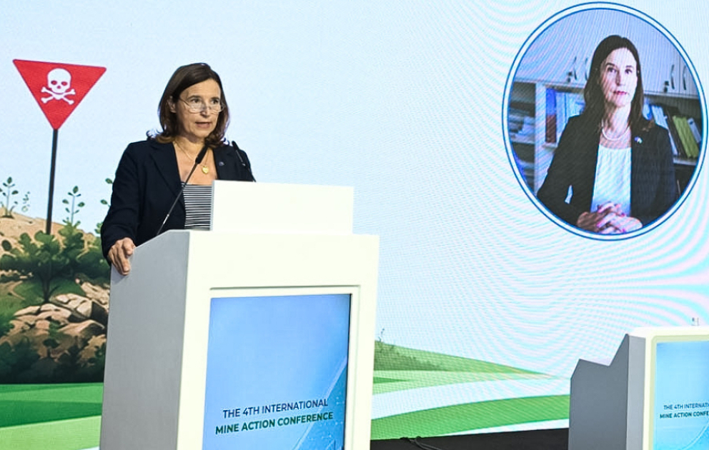 Mariyana Kuyundziç: Aİ mina fəaliyyəti sahəsində Azərbaycan üçün etibarlı və uzunmüddətli tərəfdaş olaraq qalır