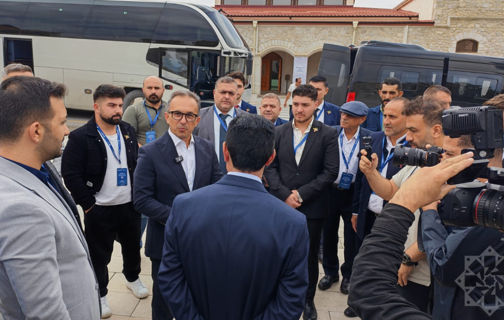 Türkiyə, Gürcüstan və İraqdan olan din xadimləri Şuşa şəhərində