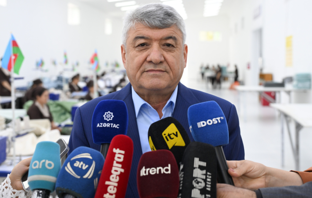 Ризван Тахмазов: Планируется довести численность работников Ходжалинского филиала до 200 человек
