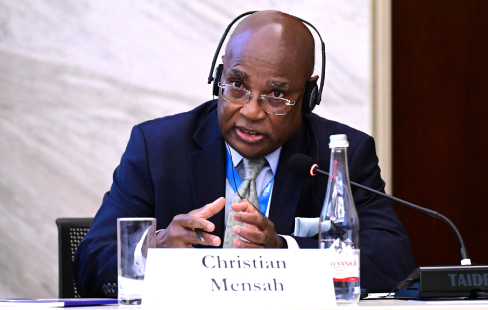 Kristian Mensah: Məqsədimiz öhdəliklərin real fəaliyyətə çevrilməsi üçün zəruri şəraitin yaradılmasıdır