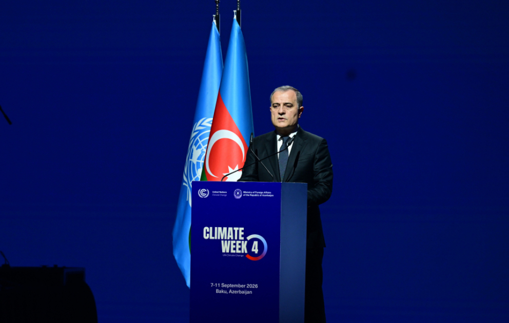 Nazir: Azərbaycan beynəlxalq səviyyədə iqlim diplomatiyasının inkişafına fəal töhfə vermək öhdəliyinə sadiqdir
