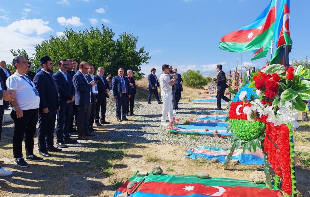Türkiyə, Gürcüstan və İraqdan olan din xadimləri Ağdamda