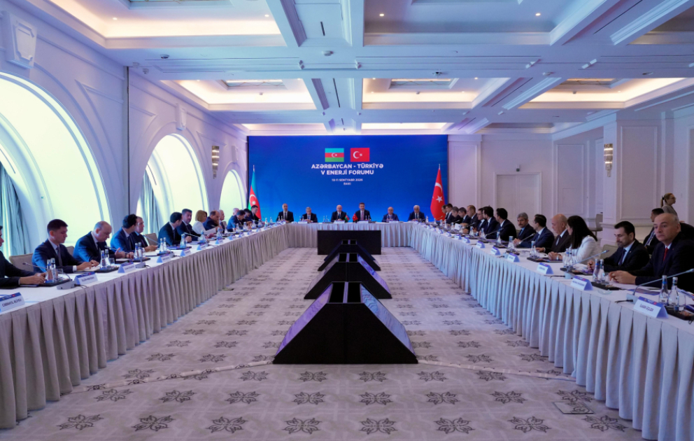 Bakıda Azərbaycan-Türkiyə V Enerji Forumu keçirilib