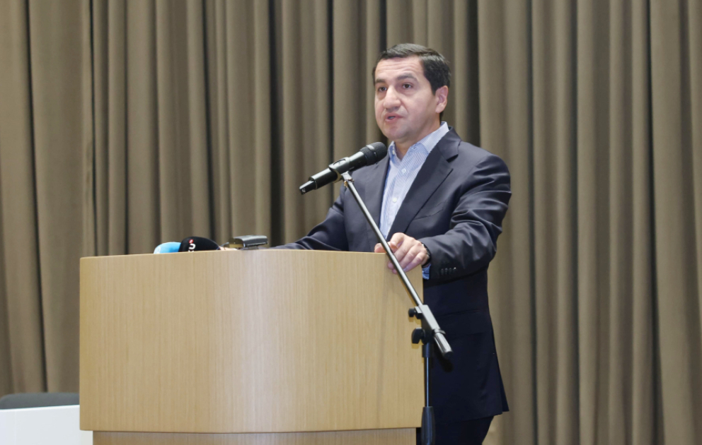 Hikmət Hacıyev: Terrordan müdafiə və terrora qarşı mübarizə üzrə beynəlxalq alyansa qoşulan ilk ölkələrdənik