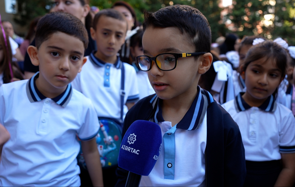 Birincilər ilk dərs günündə nələr danışdılar?