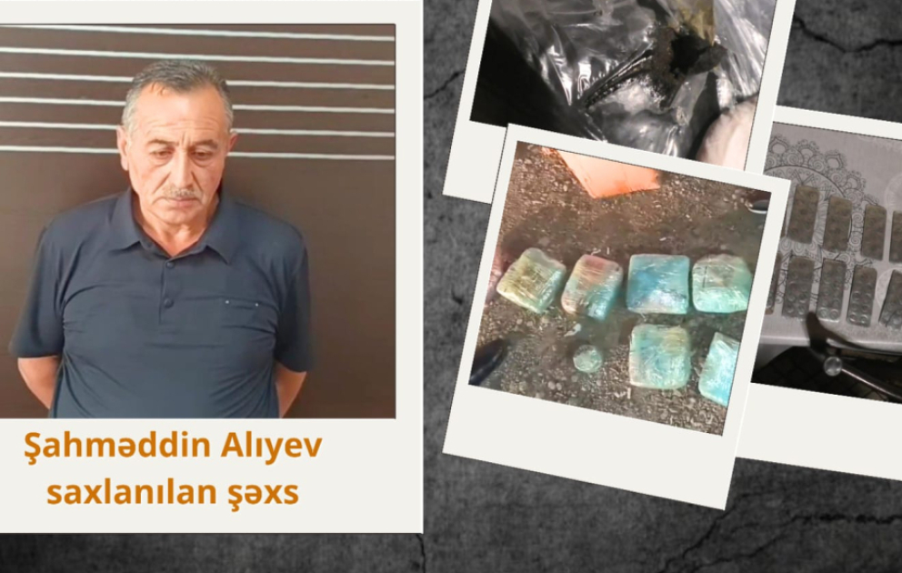 Yardımlıda 8 kiloqramdan artıq narkotik vasitə aşkarlanıb