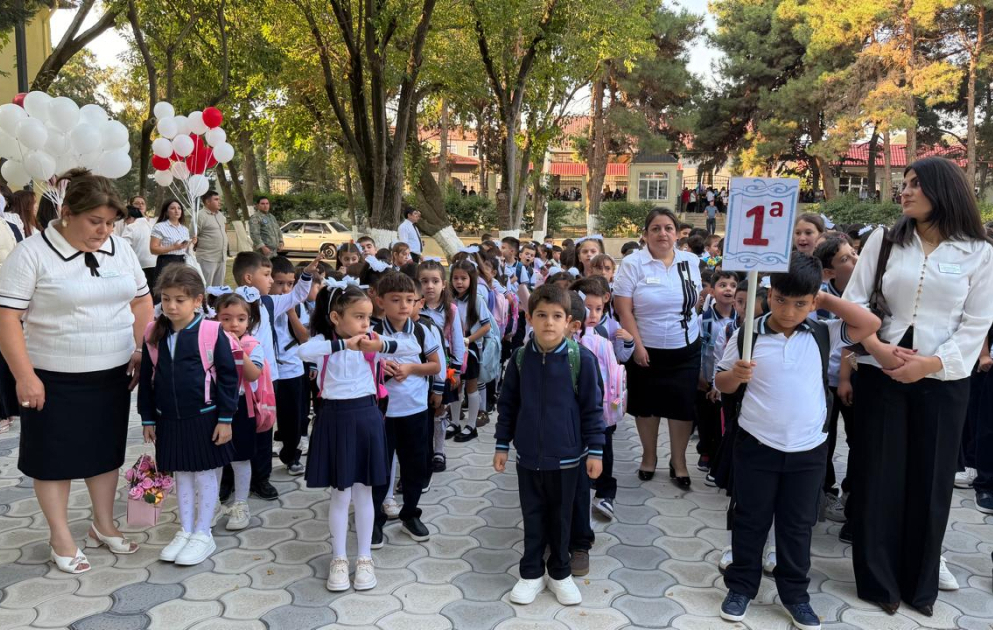 Şəmkirdə Bilik Günü: Əhməd Cavad adına məktəbin yeni korpusu istifadəyə verilib