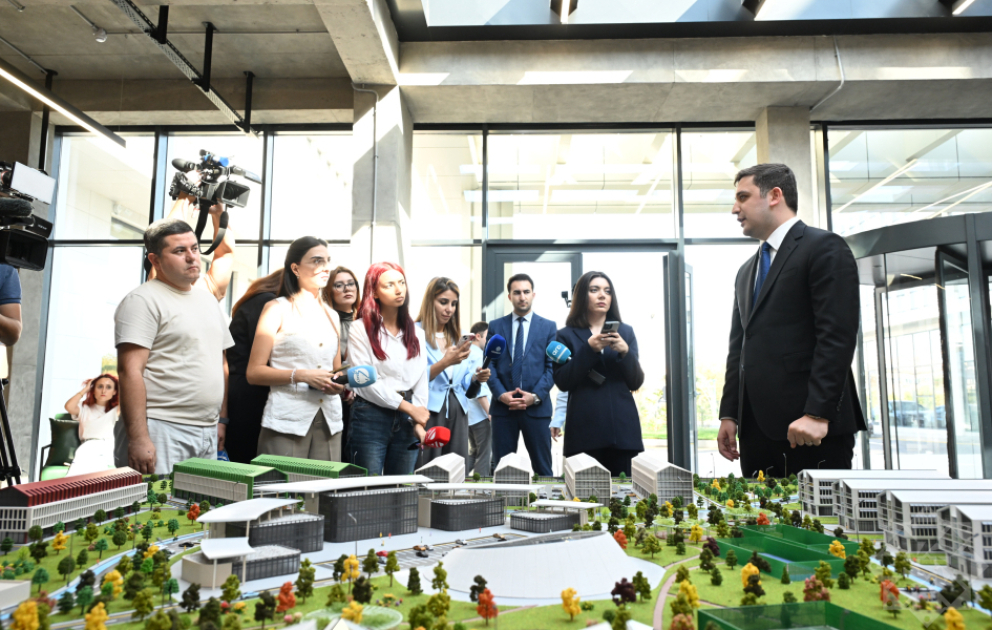“SABAH.city” innovasiya şəhərciyinə mediatur təşkil olunub