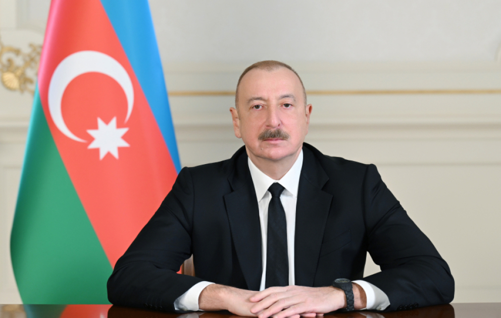 Prezident İlham Əliyevin sosial şəbəkə hesablarında beynəlxalq konfransların iştirakçılarının qəbuluna dair video paylaşılıb