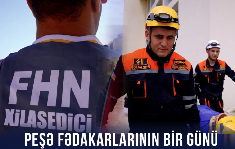 “Peşə fədakarlarının bir günü”: FHN-in xilasedicilərinin və yanğınsöndürənlərinin iş prosesi