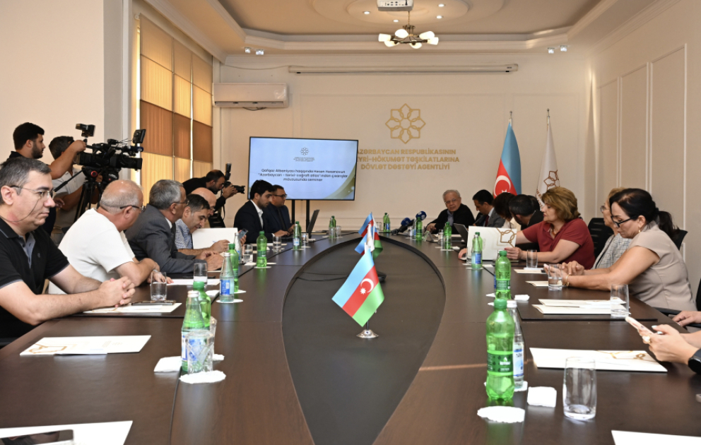Bakıda Qafqaz Albaniyasının tarixi-coğrafi atlasına dair seminar təşkil edilib