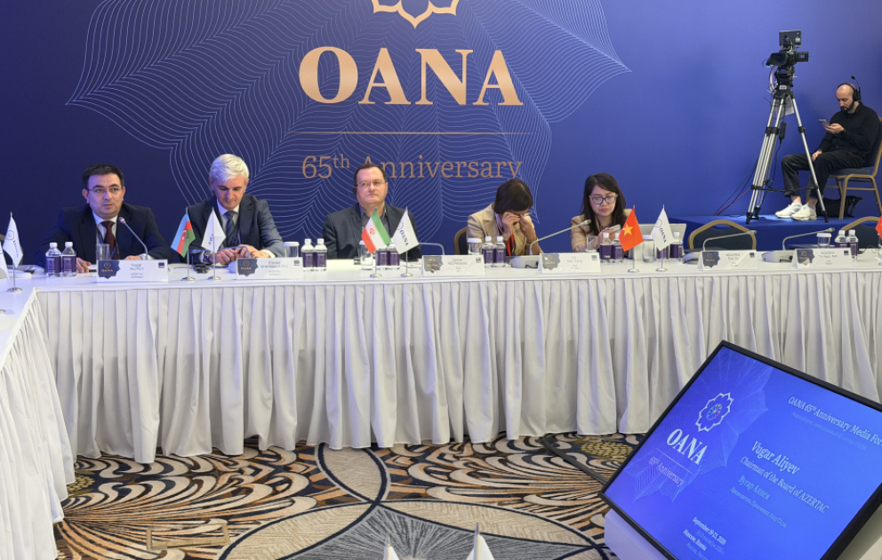 Moskvada OANA-nın 65 illiyinə həsr olunmuş media forumu başa çatıb