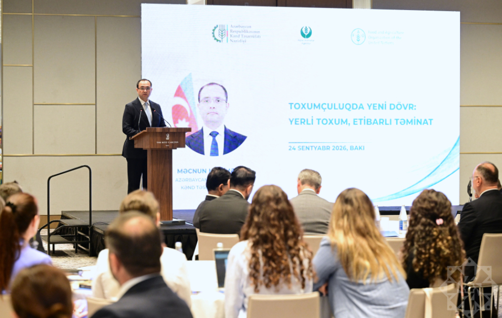 “Toxumçuluq haqqında” Qanun ölkənin ərzaq təhlükəsizliyinin daha da möhkəmləndirilməsinə töhfə verəcək