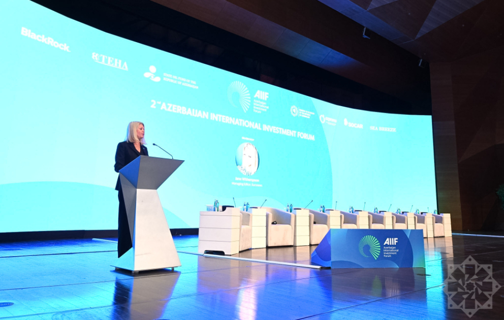 В Баку начал работу Второй Азербайджанский международный инвестиционный форум