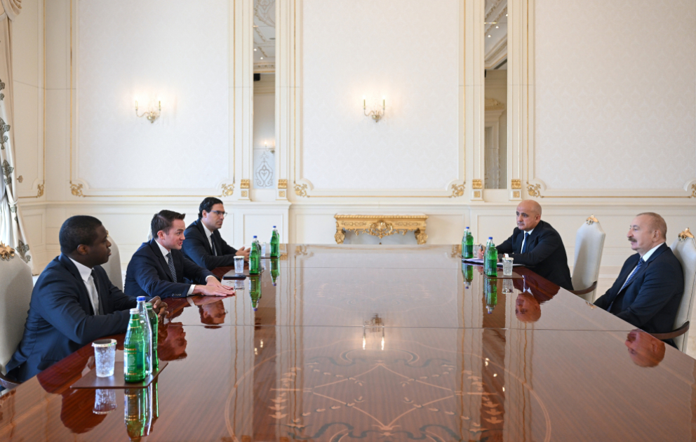 President Ilham Aliyev received Chief Executive Officer of Brookfield Asset Management