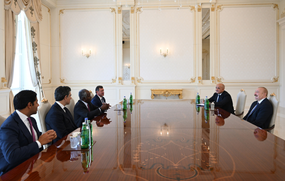 President Ilham Aliyev received head of Global Infrastructure Partners