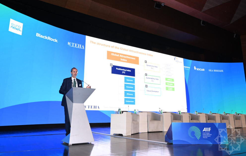 Valerio De Molli: Azərbaycan Cənubi Qafqazda investisiya artımı üçün mühüm mərkəzə çevrilir