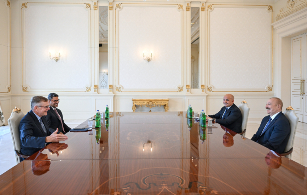Le président azerbaïdjanais reçoit le PDG de Neuberger Berman