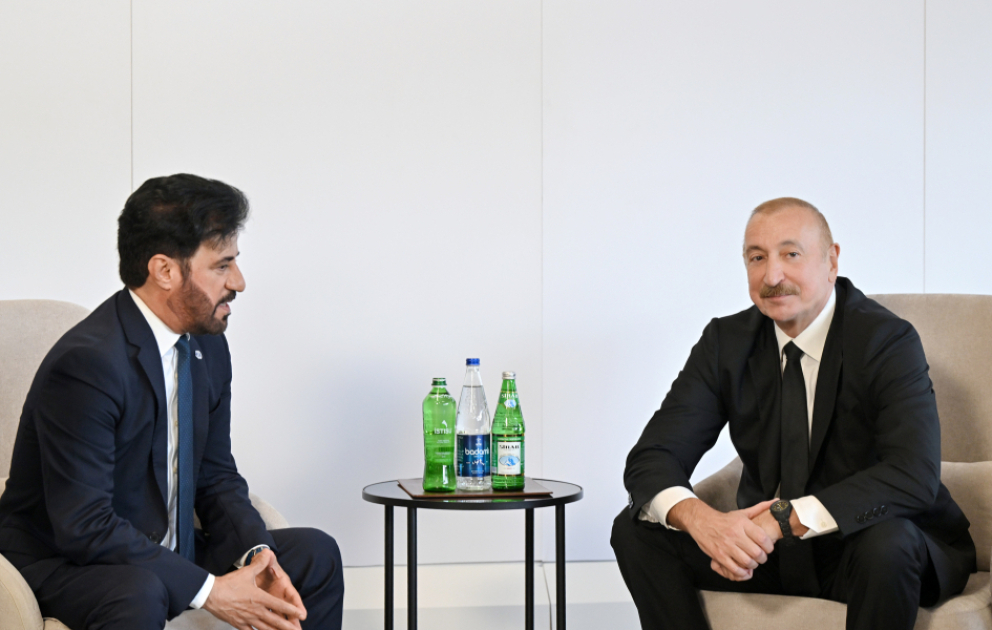 Prezident İlham Əliyev Beynəlxalq Avtomobil Federasiyasının prezidenti ilə görüşüb