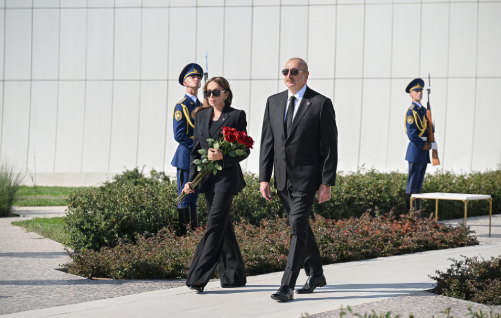 President Ilham Aliyev visited Victory Park in Baku on Remembrance Day