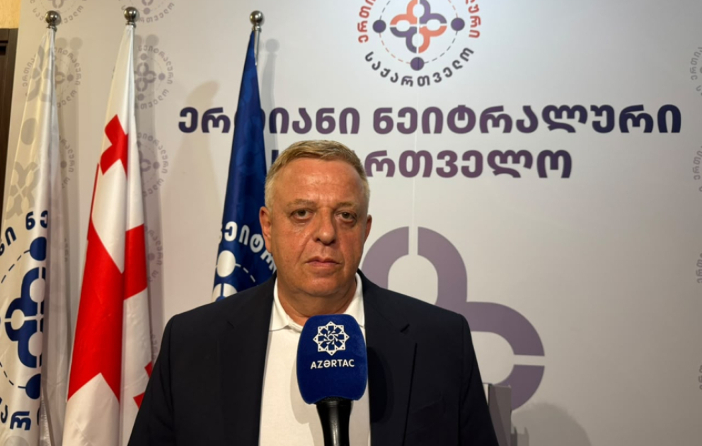 Levan Nikoleişvili: Ermənistanla Azərbaycan arasında müharibənin başa çatması çox mühüm hadisədir