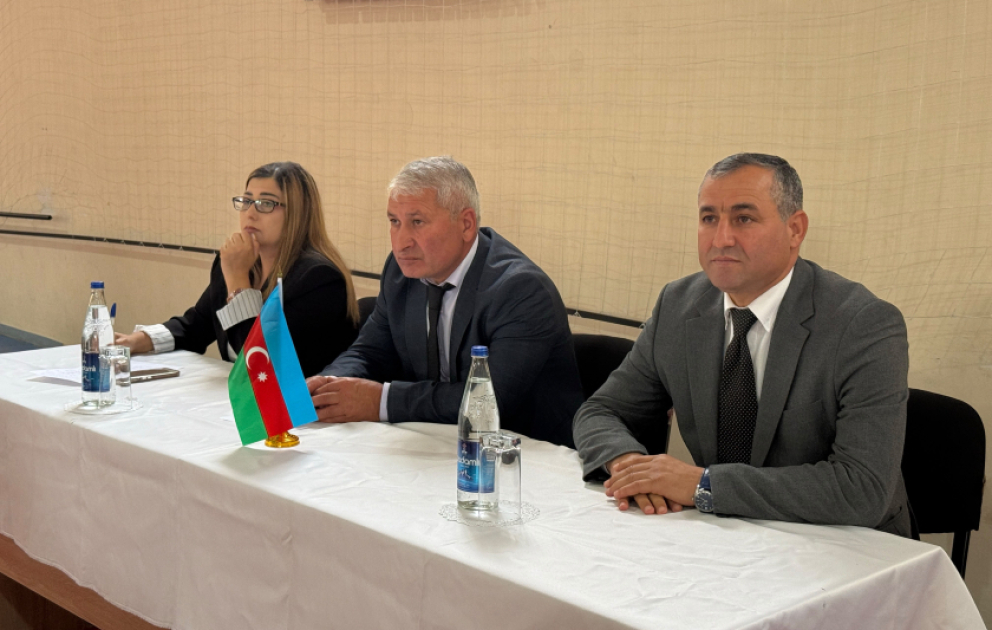 Ağstafada müəllimlər arasında yarış olub