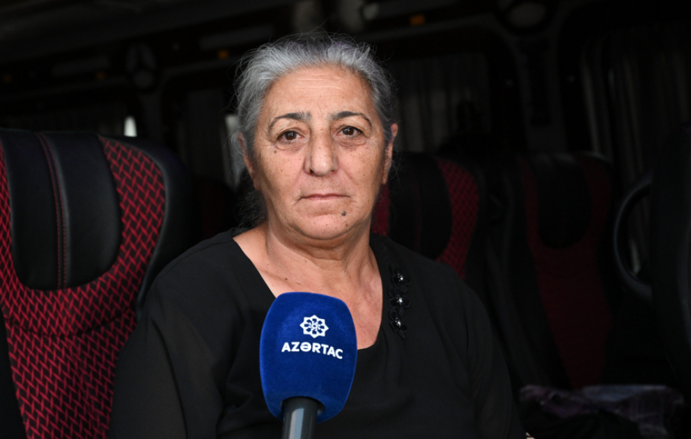 Xocalıya qayıdan sakin: Müharibə olmasın, insanlar sağlıq və əmin-amanlıq içində yaşasınlar