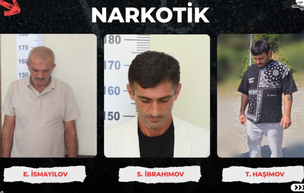 Oğuzda narkotiklərin dövriyyəsi ilə məşğul olan şəxslər saxlanılıblar