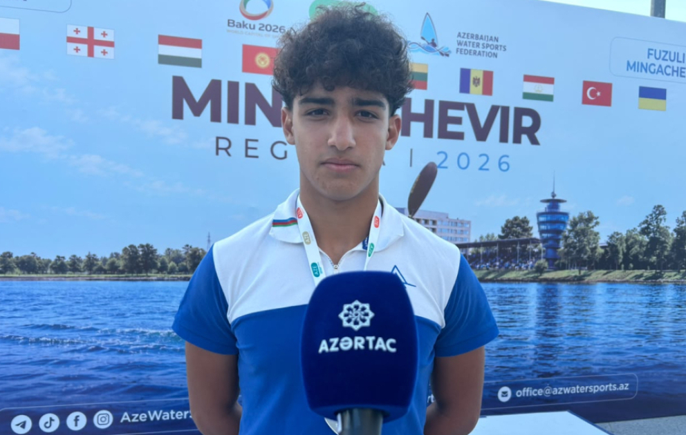 Mingəçevir Reqatasının gümüş mükafatçısı: Hədəfim qızıl medal qazanmaqdır
