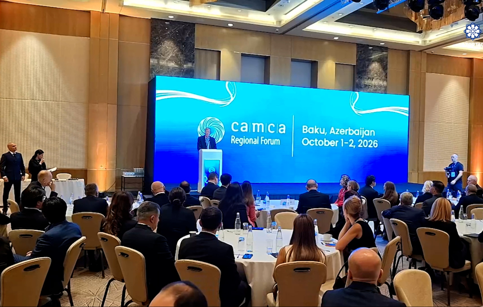 Bakıda CAMCA Regional Forumu işə başlayıb