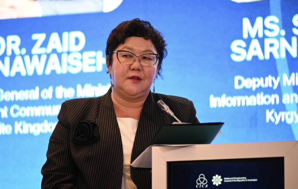 Salkın Sarnogoyeva: Media cəmiyyəti birləşdirən və mədəniyyətlərarası dialoqa rəvac verən vasitədir