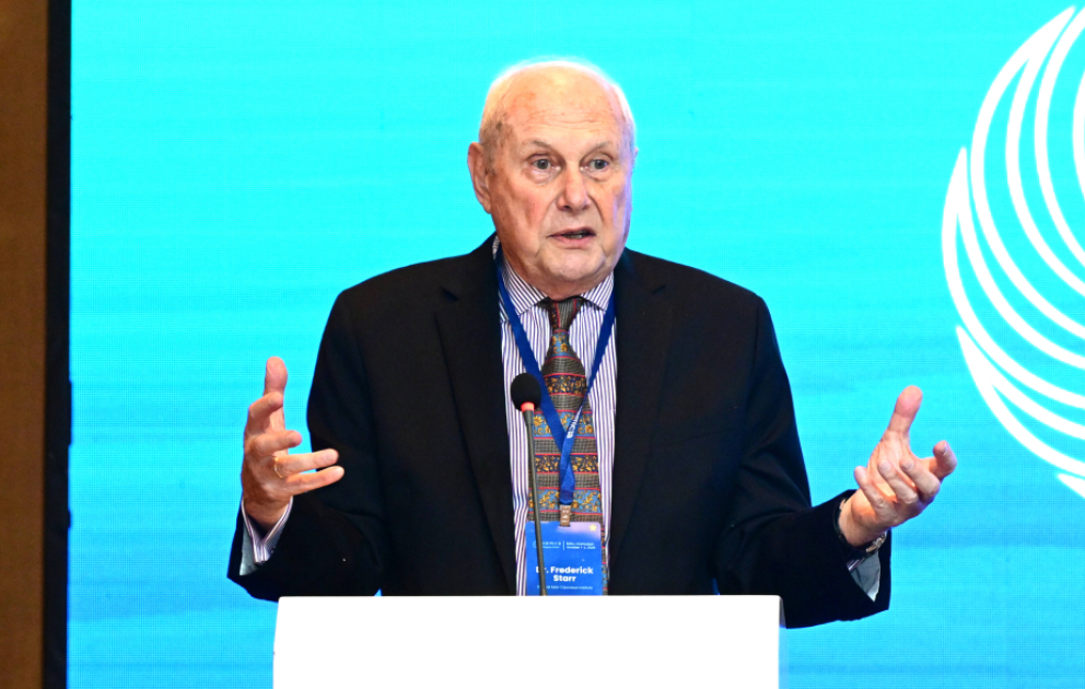 Frederik Starr: Mərkəzi Asiya və Cənubi Qafqazdakı dövlətlər vahid komanda kimi təmsil olunmalıdır