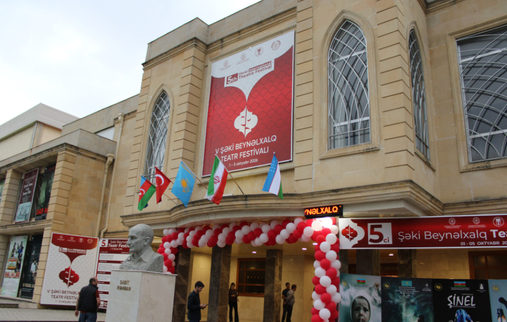 Şəkidə beynəlxalq teatr bayramı: 4 ölkənin teatr kollektivləri bir araya gəlib