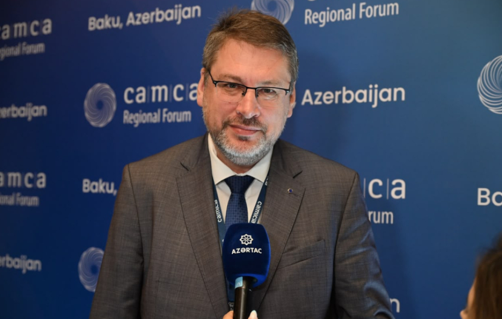 Eduards Stiprays: CAMCA Xəzər və Cənubi Qafqaz üzərindən ticarətin genişləndirilməsi üçün yeni imkanlar yarada bilər