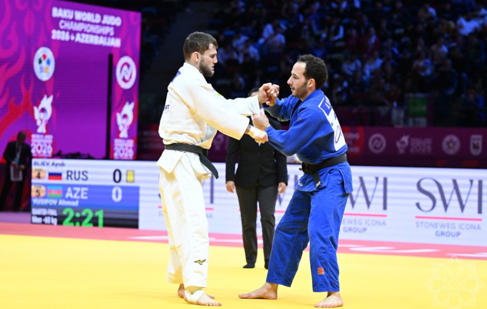 Azərbaycan cüdoçusu dünya çempionatında finala vəsiqə qazanıb