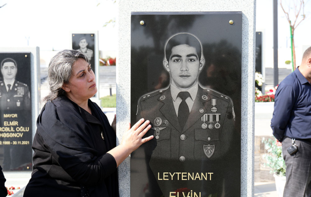 Şəhid leytenant Elvin Şükürlünün anım mərasimi olub