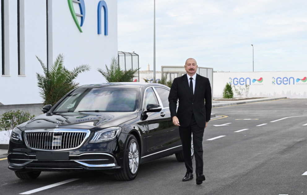 President Ilham Aliyev attended inauguration of pharmaceutical manufacturing plant in Pirallahi Industrial Park
