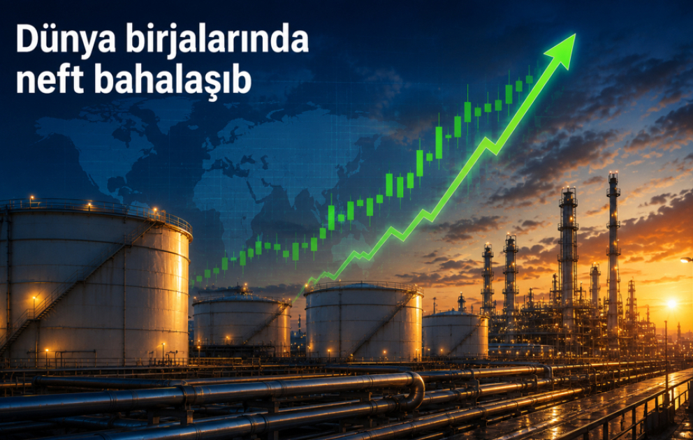 Birjalarda neft bahalaşıb